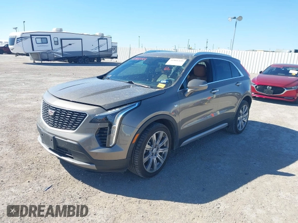 2020 Cadillac XT4 FWD Premium Luxury with VIN 1GYFZCR47LF052986, listed as a IAAI auction lot 41866449 with 56,422 mi miles and . Bid and sale history available at DreamBid. Image 17.