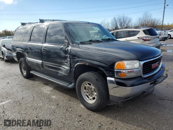 2001 GMC Yukon XL SLT with VIN 3GKGK26G81G250628, listed as a Copart auction lot 80953394 with 337,761 mi miles and Salvage Title. Bid and sale history available at carsss.com. Image 4.