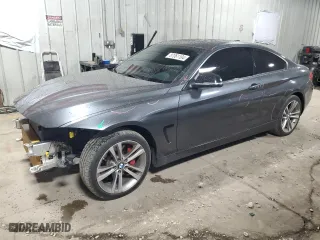 2015 BMW 4 Series 435i xDrive with VIN WBA3R5C53FK371235, listed as a Copart auction lot 87061184 with 96,816 mi miles and Clean Title. Bid and sale history available at carsss.com. Image 1.