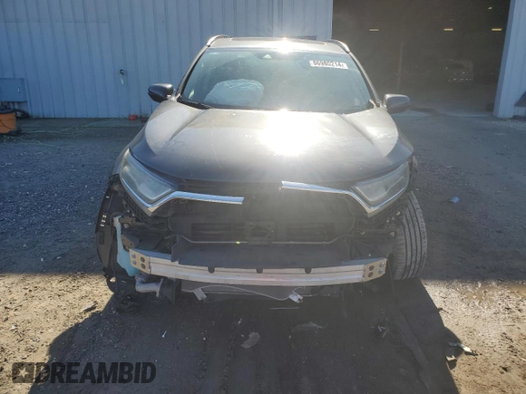 2018 Honda CR-V Touring with VIN 2HKRW1H94JH507406, listed as a Copart auction lot 86980214 with 76,527 mi miles and Salvage Title. Bid and sale history available at DreamBid. Image 5.