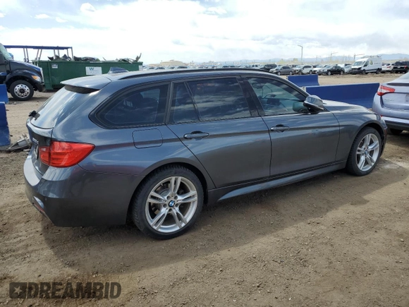 2014 BMW 3 Series 328d xDrive with VIN WBA3K5C59EK300009, listed as a Copart auction lot 54198815 with 83,165 mi miles and Salvage title. Bid and sale history available at DreamBid. Image 3.