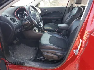 2019 Jeep Compass Trailhawk with VIN 3C4NJDDB0KT682468, listed as a Copart auction lot 49724205 with 75,842 mi miles and Salvage Title. Bid and sale history available at DreamBid. Image 7.
