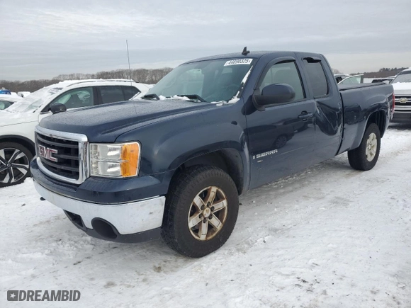 2007 GMC Sierra 1500 SLE1 with VIN 2GTEK19J271610725, listed as a Copart auction lot 44890325 with 221,311 mi miles and Clean Title. Bid and sale history available at carsss.com. Image 1.