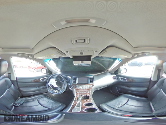 2016 Nissan Pathfinder Platinum with VIN 5N1AR2MN7GC663713, listed as a Copart auction lot 82332604 with 106,934 mi miles and Salvage Title. Bid and sale history available at carsss.com. Image 13.