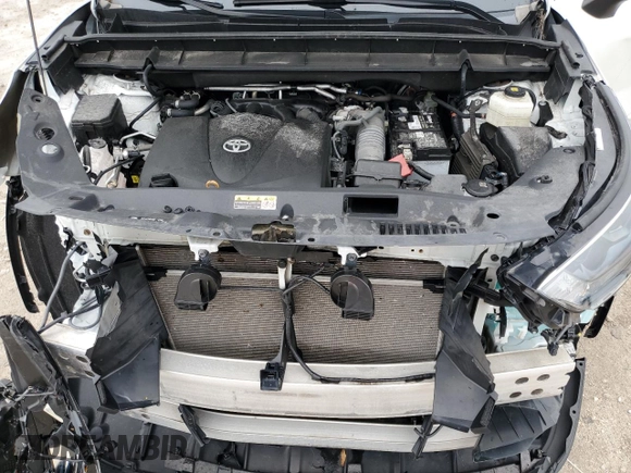 2022 Toyota Highlander L with VIN 5TDCZRAH0NS120106, listed as a Copart auction lot 59477505 with 42,971 mi miles and Salvage title. Bid and sale history available at DreamBid. Image 12.