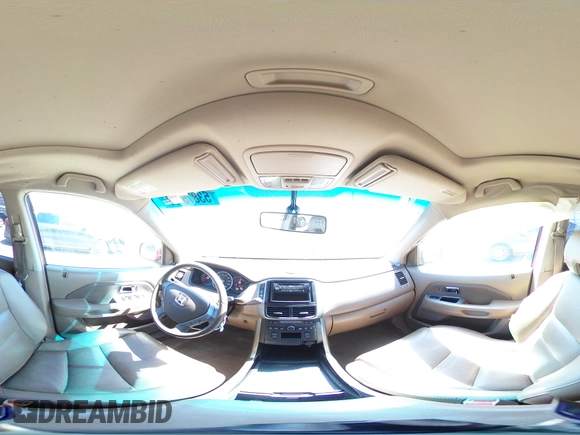 2006 Honda Pilot EX-L with VIN 5FNYF18576B022725, listed as a Copart auction lot 53875465 with 179,101 mi miles and Salvage Title. Bid and sale history available at DreamBid. Image 14.