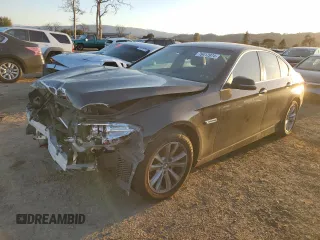 2016 BMW 5 Series 528i xDrive with VIN WBA5A7C58GG150567, listed as a Copart auction lot 44590425 with 0 mi miles and Clean Title. Bid and sale history available at carsss.com. Image 1.