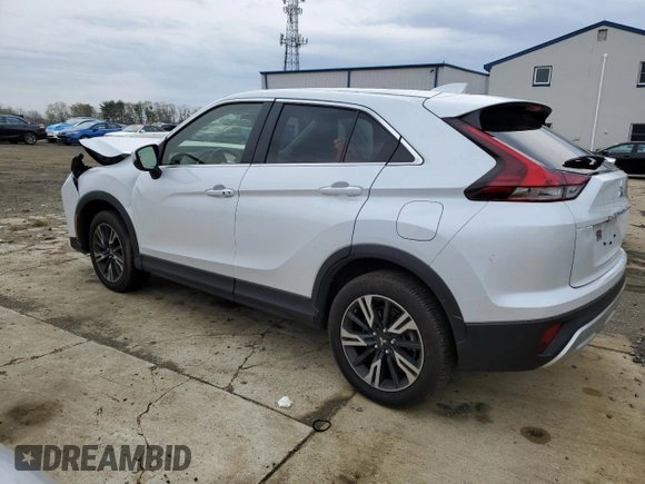 2024 Mitsubishi Eclipse Cross SE с VIN JA4ATWAA9RZ069181, выставлен на аукционе Copart как лот 52674925 с пробегом 7 522 миль миль и Списание • Salvage title. История ставок и продаж доступна на DreamBid. Изображение 2.