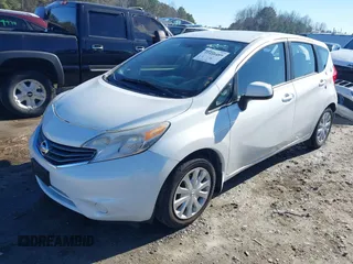 2014 Nissan Note SV with VIN 3N1CE2CP1EL413058, listed as a IAAI auction lot 41446489 with 105,474 mi miles and . Bid and sale history available at DreamBid. Image 2.
