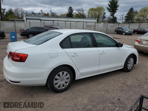 2015 Volkswagen Jetta Sedan 2.0L S with VIN 3VW2K7AJ0FM306735, listed as a Copart auction lot 53378135 with 92,852 mi miles and Salvage Title. Bid and sale history available at carsss.com. Image 3.