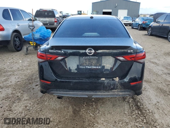 2021 Nissan Sentra SR with VIN 3N1AB8DV2MY277217, listed as a Copart auction lot 51702815 with 48,758 mi miles and Salvage Title. Bid and sale history available at DreamBid. Image 6.