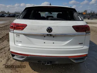 2021 Volkswagen Atlas SEL with VIN 1V2BE2CA5MC219484, listed as a Copart auction lot 80232434 with Not provided miles and Salvage title. Bid and sale history available at DreamBid. Image 6.