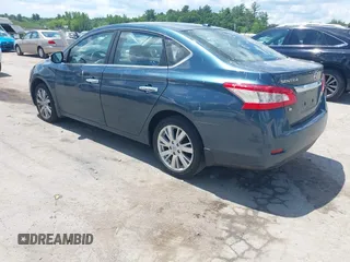 2014 Nissan Sentra SV with VIN 3N1AB7AP4EY324071, listed as a IAAI auction lot 42592981 with 45,921 mi miles and . Bid and sale history available at DreamBid. Image 3.