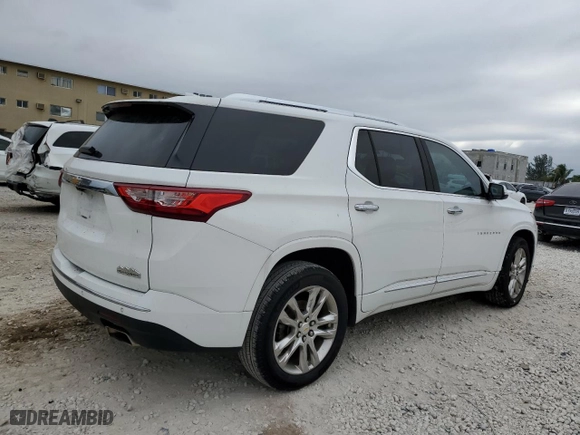 2018 Chevrolet Traverse High Country with VIN 1GNEVKKW2JJ147170, listed as a Copart auction lot 88709985 with 0 mi miles and Salvage Title. Bid and sale history available at carsss.com. Image 3.