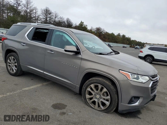 2018 Chevrolet Traverse Premier with VIN 1GNEVJKW4JJ207735, listed as a Copart auction lot 75886684 with 49,821 mi miles and Salvage Title. Bid and sale history available at carsss.com. Image 4.