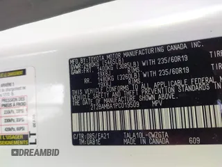 2023 Lexus RX 350 z VIN 2T2BAMBA1PC019509, wystawiony jako IAAI lot #42086133 z przebiegiem 37 861 mil mil oraz . Historia ofert i sprzedaży dostępna na DreamBid. Obrazek 9.