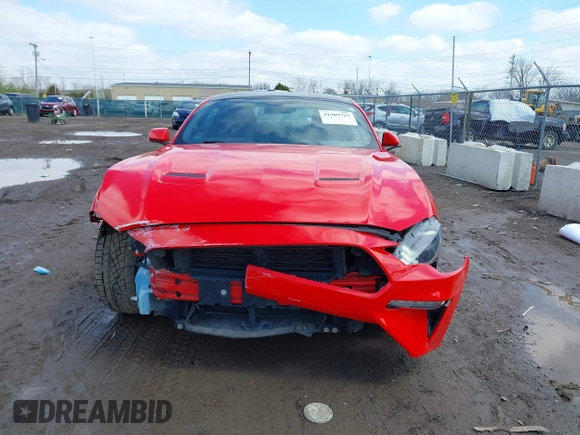 2020 Ford Mustang EcoBoost with VIN 1FA6P8TH3L5100676, listed as a IAAI auction lot 41909715 with 109,551 mi miles and . Bid and sale history available at carsss.com. Image 6.