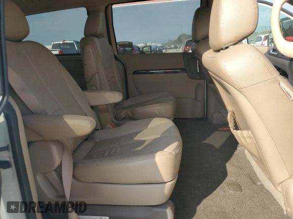 2014 Kia Sedona EX with VIN KNDMH4C7XE6548201, listed as a Copart auction lot 76144574 with 136,493 mi miles and Salvage Title. Bid and sale history available at carsss.com. Image 11.