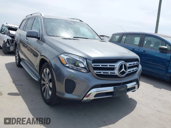 2018 Mercedes-Benz GLS 450 with VIN 4JGDF6EE3JB120416, listed as a IAAI auction lot 42066773 with 154,018 mi miles and . Bid and sale history available at DreamBid. Image 1.