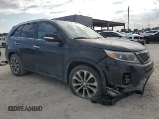 2015 Kia Sorento SX with VIN 5XYKW4A7XFG647597, listed as a Copart auction lot 48148365 with 186,022 mi miles and Salvage Title. Bid and sale history available at carsss.com. Image 4.