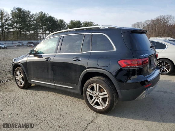 2023 Mercedes-Benz GLB with VIN W1N4M4HB9PW267866, listed as a Copart auction lot 48229185 with 14,607 mi miles and Salvage Title. Bid and sale history available at carsss.com. Image 2.