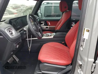 2023 Mercedes-Benz G 550 with VIN W1NYC6BJ3PX485277, listed as a Copart auction lot 43910834 with 4,902 mi miles and Salvage Title. Bid and sale history available at DreamBid. Image 7.