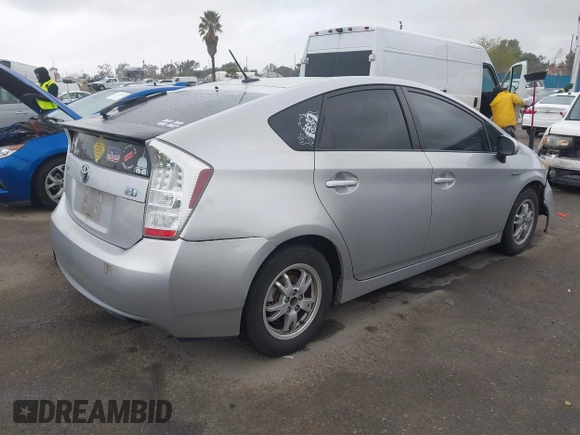 2010 Toyota Prius II with VIN JTDKN3DU3A0188622, listed as a IAAI auction lot 41772473 with 103,388 mi miles. Bid and sale history available at carsss.com. Image 4.