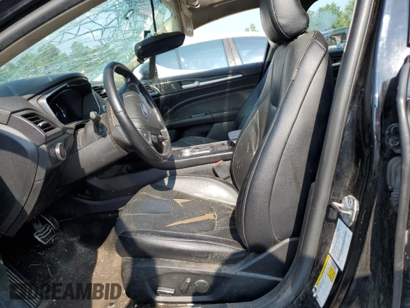 2018 Ford Fusion Hybrid Titanium with VIN 3FA6P0RU0JR182012, listed as a Copart auction lot 65034054 with 0 mi miles and Non Repairable. Bid and sale history available at carsss.com. Image 7.