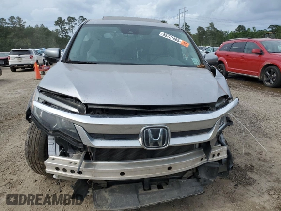 2021 Honda Pilot EX-L with VIN 5FNYF5H54MB018989, listed as a Copart auction lot 55721405 with 121,359 mi miles and Salvage Title. Bid and sale history available at carsss.com. Image 5.