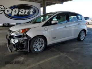 2016 Ford C-Max SEL z VIN 1FADP5CU3GL115103, wystawiony jako Copart lot #56917235 z przebiegiem 28 128 mil mil oraz Szkoda całkowita • Salvage title. Historia ofert i sprzedaży dostępna na DreamBid. Obrazek 1.