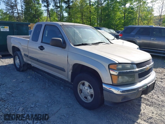 2007 Chevrolet Colorado 1LT with VIN 1GCCS19E178196893, listed as a IAAI auction lot 42088885 with 160,034 mi miles and . Bid and sale history available at DreamBid. Image 1.