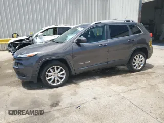 2014 Jeep Cherokee Limited with VIN 1C4PJLDB1EW154245, listed as a Copart auction lot 54428845 with 122,370 mi miles and Salvage Title. Bid and sale history available at DreamBid. Image 1.
