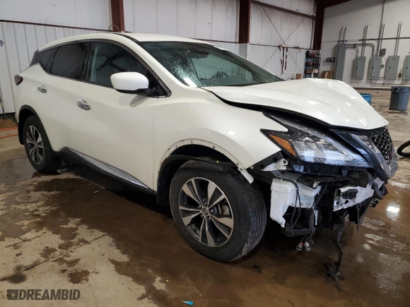 2021 Nissan Murano S with VIN 5N1AZ2AS5MC125369, listed as a Copart auction lot 47180925 with 32,567 mi miles and Salvage Title. Bid and sale history available at carsss.com. Image 4.