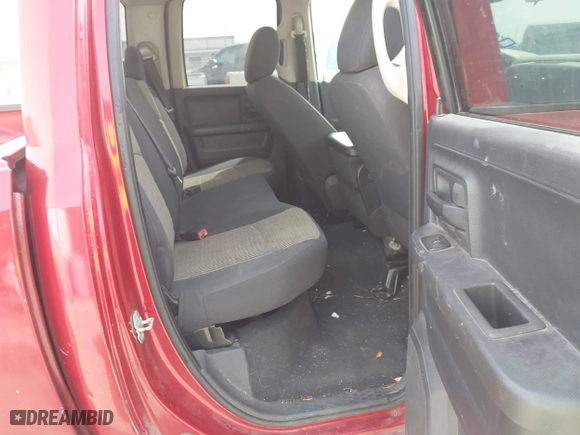 2010 Dodge Ram 1500 ST with VIN 1D7RB1GKXAS134752, listed as a IAAI auction lot 41804336 with 154,908 mi miles. Bid and sale history available at carsss.com. Image 8.