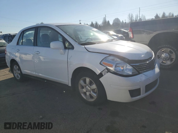 2008 Nissan Versa 1.8 S with VIN 3N1BC11EX8L464205, listed as a Copart auction lot 86641434 with 29,770 mi miles and Salvage Title. Bid and sale history available at carsss.com. Image 4.