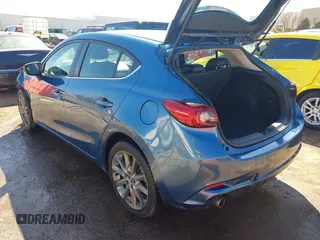 2018 Mazda 3 Touring with VIN 3MZBN1L36JM247119, listed as a IAAI auction lot 41724711 with 45,343 mi miles. Bid and sale history available at carsss.com. Image 3.