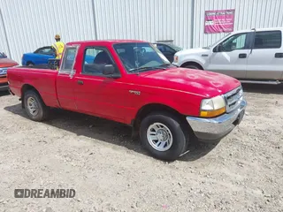 1999 Ford Ranger XL with VIN 1FTYR14VXXTA90125, listed as a IAAI auction lot 42534305 with 239,899 mi miles and . Bid and sale history available at DreamBid. Image 1.