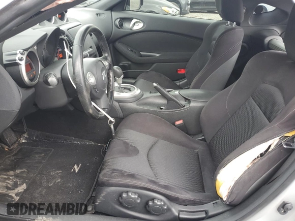 2017 Nissan 370Z with VIN JN1AZ4EH0HM955145, listed as a Copart auction lot 46843485 with 81,812 mi miles and Salvage Title. Bid and sale history available at DreamBid. Image 7.