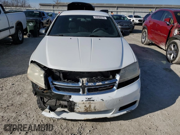 2014 Dodge Avenger SE z VIN 1C3CDZAG5EN116598, wystawiony jako Copart lot #44630515 z przebiegiem 235 251 mil mil oraz Szkoda całkowita • Salvage title. Historia ofert i sprzedaży dostępna na DreamBid. Obrazek 5.