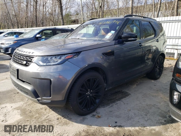 2017 Land Rover Discovery HSE Luxury with VIN SALRHBBV5HA024829, listed as a Copart auction lot 51398094 with 134,098 mi miles. Bid and sale history available at carsss.com. Image 1.