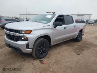 2021 Chevrolet Silverado 1500 Custom with VIN 3GCPYBEK2MG211442, listed as a IAAI auction lot 40985594 with 78,523 mi miles. Bid and sale history available at carsss.com. Image 17.