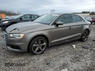 2016 Audi A3 1.8T Premium with VIN WAUA7GFF1G1017458, listed as a Copart auction lot 42182135 with 150,575 mi miles and Salvage Title. Bid and sale history available at carsss.com. Image 1.