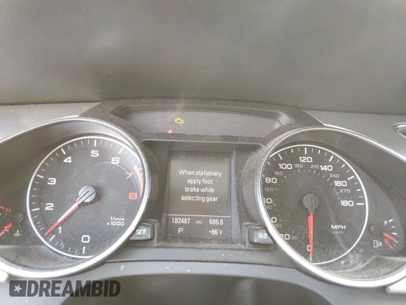 2012 Audi A5 Premium Plus z VIN WAULFAFR2CA042043, wystawiony jako Copart lot #55619675 z przebiegiem 182 487 mil mil oraz Szkoda całkowita • Salvage title. Historia ofert i sprzedaży dostępna na DreamBid. Obrazek 9.