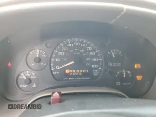 2002 Chevrolet Astro with VIN 1GNDM19X22B145342, listed as a Copart auction lot 43203415 with 212,976 mi miles and Salvage Title. Bid and sale history available at carsss.com. Image 9.
