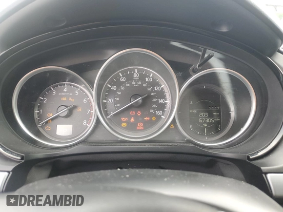 2017 Mazda CX-9 Touring with VIN JM3TCACY8H0135810, listed as a Copart auction lot 61651495 with 67,305 mi miles and Salvage title. Bid and sale history available at DreamBid. Image 9.