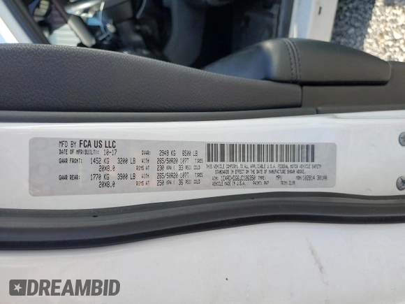 2018 Dodge Durango GT with VIN 1C4RDHDG6JC126350, listed as a Copart auction lot 51485225 with 194,878 mi miles and Salvage title. Bid and sale history available at DreamBid. Image 14.