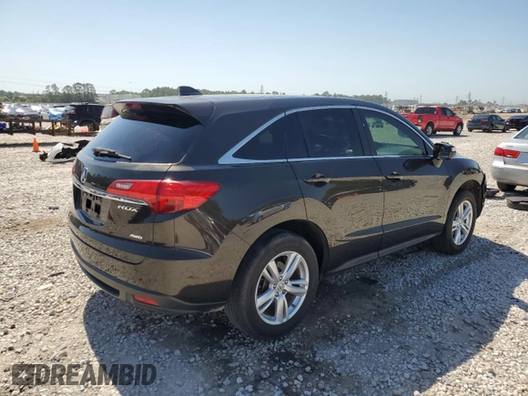 2015 Acura RDX Technology с VIN 5J8TB4H55FL013544, выставлен на аукционе Copart как лот 56795265 с пробегом 105 066 миль миль и Списание • Salvage title. История ставок и продаж доступна на DreamBid. Изображение 3.