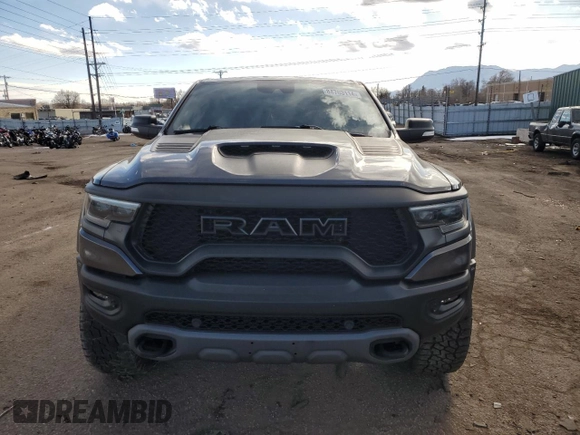 2021 Ram 1500 TRX with VIN 1C6SRFU98MN741605, listed as a Copart auction lot 84763114 with 40,065 mi miles and Salvage Title. Bid and sale history available at carsss.com. Image 5.
