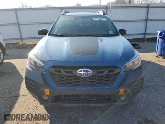 2022 Subaru Outback Wilderness with VIN 4S4BTGUD9N3102775, listed as a Copart auction lot 44130615 with 68,642 mi miles and Salvage Title. Bid and sale history available at DreamBid. Image 5.
