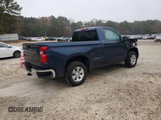 2022 Chevrolet Silverado 1500 Work Truck with VIN 3GCNAAEK2NG505060, listed as a Copart auction lot 78815714 with 56,600 mi miles and Salvage Title. Bid and sale history available at DreamBid. Image 3.